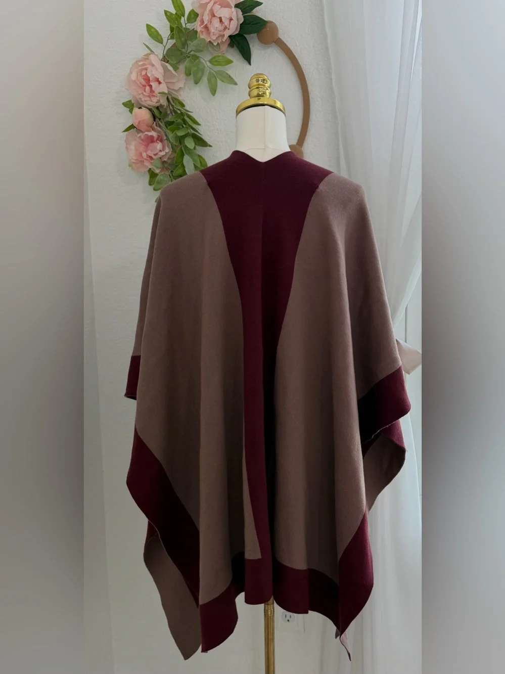 NEW Lululemon Bundle Up Wrap Merino Wool Spanish Oak & Savannah Colorway O/S